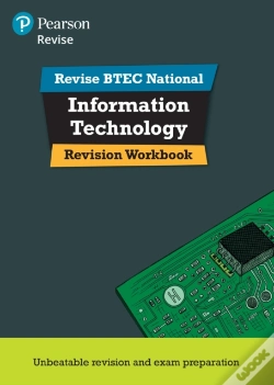 Capa do artigo Pearson Revise Btec National Information Technology Units 1 And 2 Revision Workbook - For 2026 Exams