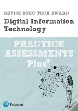 Capa do artigo Pearson Revise Btec Tech Award Digital Information Technology Practice Exams And Plus - For 2025 And 2026 Exams