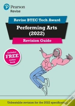 Capa do artigo Pearson Revise Btec Tech Award Performing Arts Revision Guide