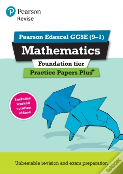 Capa do artigo Pearson Revise Edexcel Gcse Maths (Foundation) Practice Papers Plus - For 2026, 2027 Exams