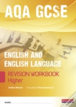 Capa do artigo Pearson Revise Gcse Aqa English/Language Workbook - (Higher)
