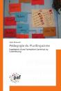 Pedagogie Du Plurilinguisme - Experience D'Une Formation Continue Au Luxembourg - Preview