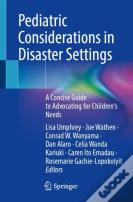 Pediatric Considerations In Disaster Settings