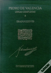 Capa do artigo Pedro De Valencia. Obras Completas X. Traducciones.