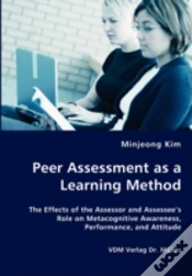 Capa do artigo Peer Assessment As A Learning Method