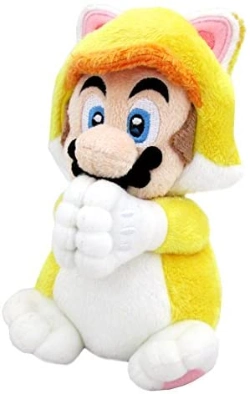 Capa do artigo Plush Cat Mario Small Magnetic Hands 19 cm
