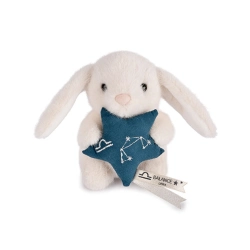 Capa do artigo Peluche Coelho Branco 12Cm Doudou Et Compagnie Doudou Astro Balança Dc4657