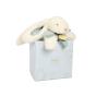 Peluche Coelho Branco Com Laço Azul 20Cm Doudou Et Compagnie Lapin Bonbon Dc4665 - Preview