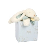 Capa do artigo Peluche Coelho Branco Com Laço Azul 20Cm Doudou Et Compagnie Lapin Bonbon Dc4665