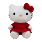 Capa do artigo Peluche Hello Kitty com Vestido vermelho 24 cm
