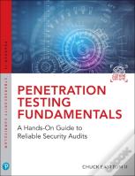 Penetration Testing Fundamentals