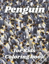 Penguin Coloring Book For Kids