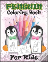 Penguin Coloring Book For Kids