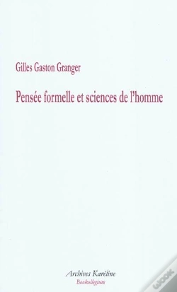 Capa do artigo Pensée Formelle Et Sciences De L'Homme