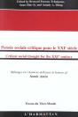 Pensee Sociale Critique Pour Le Xxi  Siecle - Preview