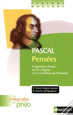 Capa do artigo Pensées, De Pascal ; Fragments Classés Sur La Religion Et La Condition De L'Homme