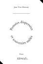 Pensees Dispersees Et Souvenirs Meles. - Preview