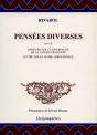Pensées Diverses ; Discours Sur L'Universalité De La Langue Française ; Lettres Sur Le Globe Aérostatique - Preview