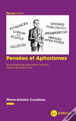 Capa do artigo Pensées Et Aphorismes
