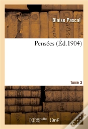 Capa do artigo Pensees. Tome 3