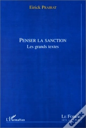 Capa do artigo Penser La Sanction ; Les Grands Textes