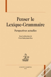 Capa do artigo Penser Le Lexique-Grammaire ; Perspectives Actuelles