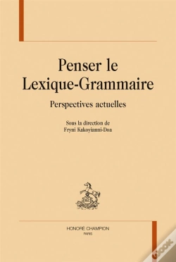 Capa do artigo Penser Le Lexique-Grammaire ; Perspectives Actuelles