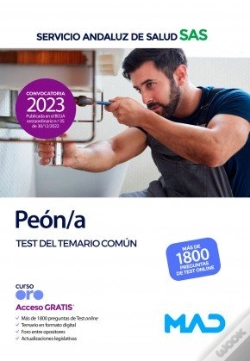 Capa do artigo Peon/A Servicio Andaluz Salud Test Comun