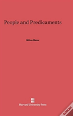 Capa do artigo People And Predicaments