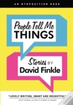 Capa do artigo People Tell Me Things