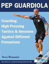 Capa do artigo Pep Guardiola - Coaching High Pressing Tactics & Sessions Against Different Formations