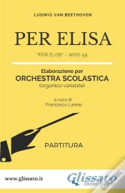 Capa do artigo Per Elisa - Orchestra Scolastica (Partitura)