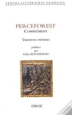 Capa do artigo Perceforest ; Complément ; Variantes Inédites
