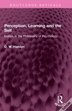 Capa do artigo Perception, Learning And The Self