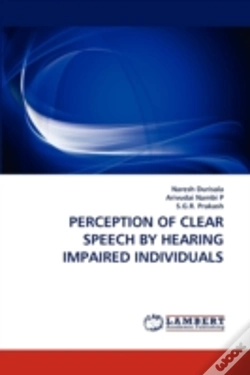 Capa do artigo Perception Of Clear Speech By Hearing Impaired Individuals