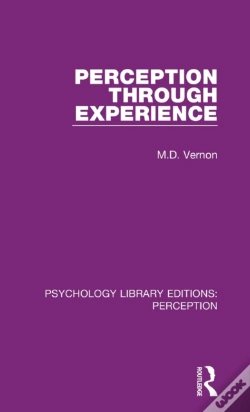 Capa do artigo Perception Through Experience