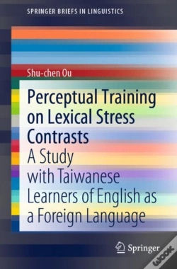 Capa do artigo Perceptual Training On Lexical Stress Contrasts
