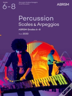 Capa do artigo Percussion Scales & Arpeggios, Abrsm Grades 6-8