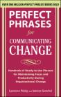 Perfect Phrases For Communicating Change - Preview