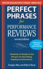 Perfect Phrases For Performance Reviews 2/E - Preview