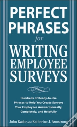 Capa do artigo Perfect Phrases For Writing Employee Surveys