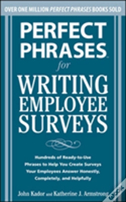 Capa do artigo Perfect Phrases For Writing Employee Surveys
