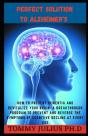 Perfect Solution To Alzheimer'S - Preview