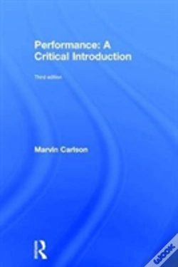 Capa do artigo Performance: A Critical Introduction