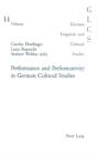 Performance And Performativity In German Cultural Studies - Preview
