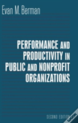 Capa do artigo Performance And Productivity In Public And Nonprofit Organizations