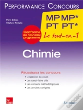 Performance Concours : Chimie ; 2e Année Mp Mp* - Pt Pt*