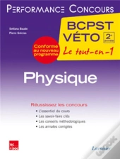 Performance Concours : Physique ; 2e Année Bcpst-Véto