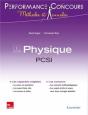 Performance Concours : Physique ; Pcsi 1re Année - Preview