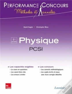 Capa do artigo Performance Concours : Physique ; Pcsi 1re Année